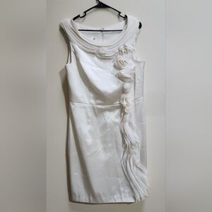 David’s Bridal Short Knee-length Wedding Dress Women's Size 14